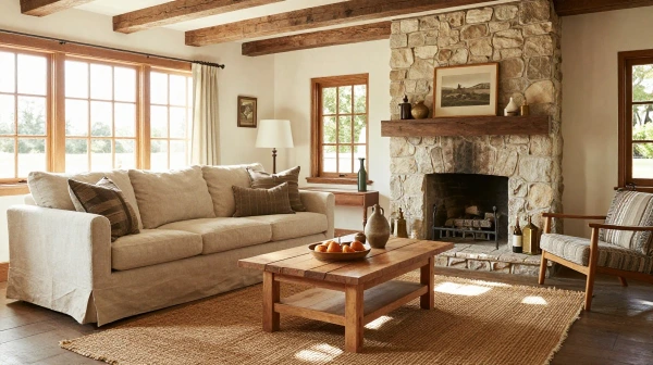 Rustic Farmhouse Living Room