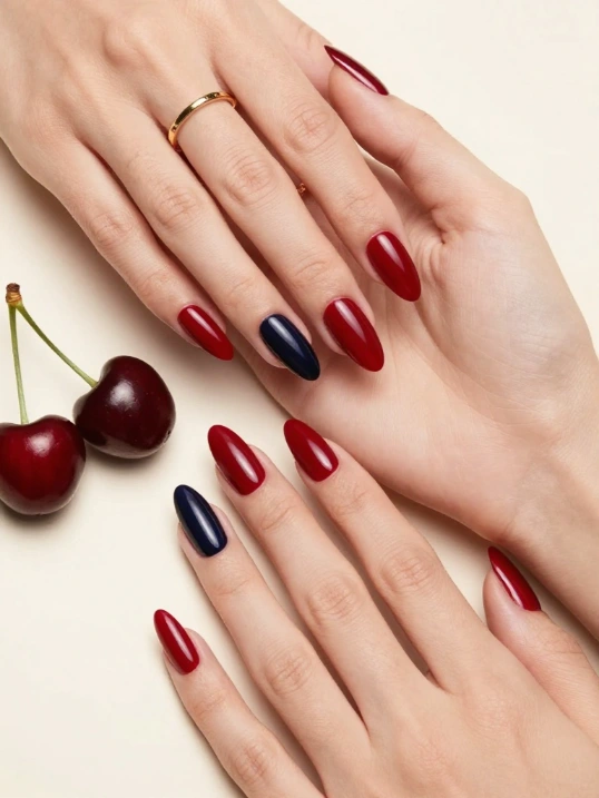 What Are Cherry Red and Vampy Nails?