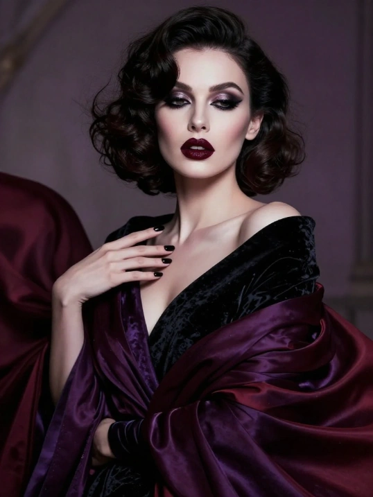 The Vamp Romantic Trend: Dark Glamour Takes Over