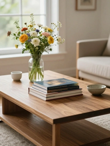 Decorating with Books, Flowers, and Personal Objects
