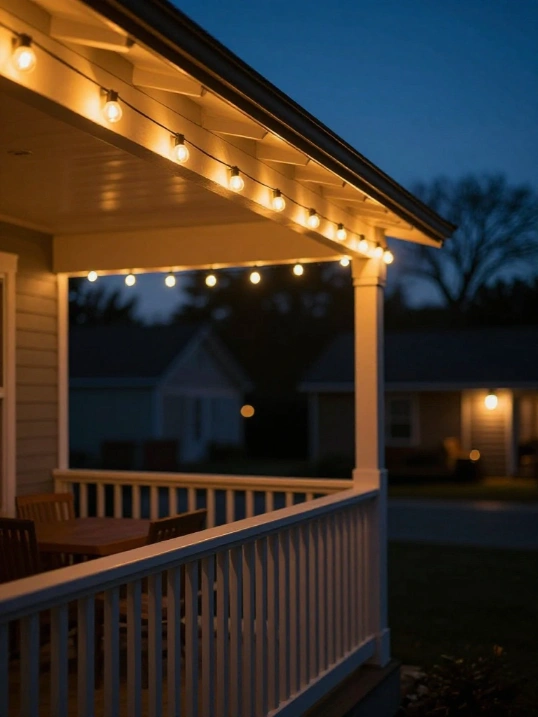 Warm Outdoor Lighting Ideas for Winter Evenings