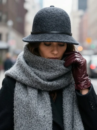 Scarves, Gloves, and Hats That Complete the Look