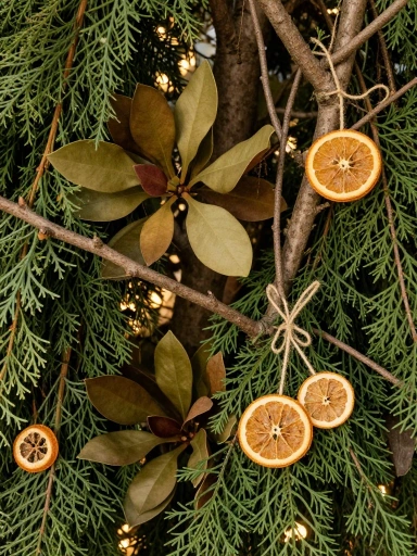 Ralph Lauren Christmas Tree Ideas with Natural Greenery
