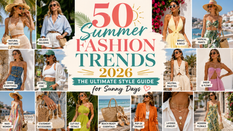 50 Summer Fashion Trends 2026