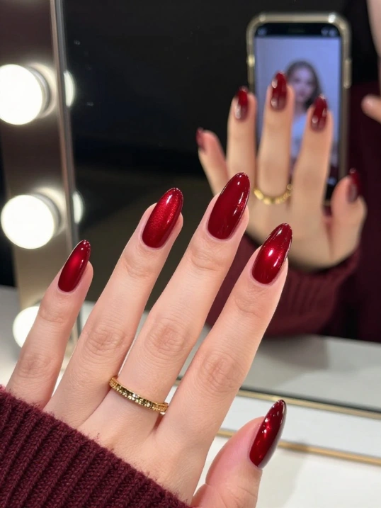 Why Cherry Red Nails Are Trending in 2026