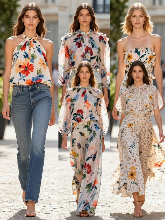 Floral Blouses: A Seasonal Staple