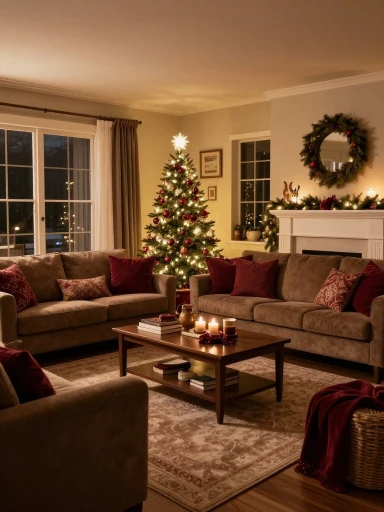 The Best Brown & Burgundy Christmas Decor Ideas for 2026