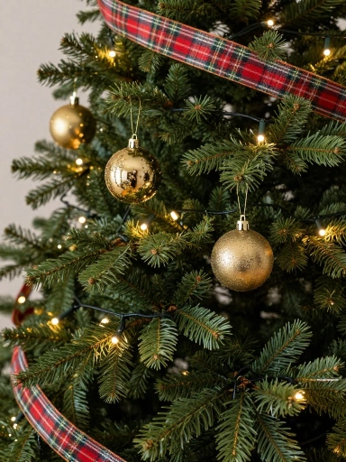 Decorating a Luxury Ralph Lauren-Inspired Christmas Tree