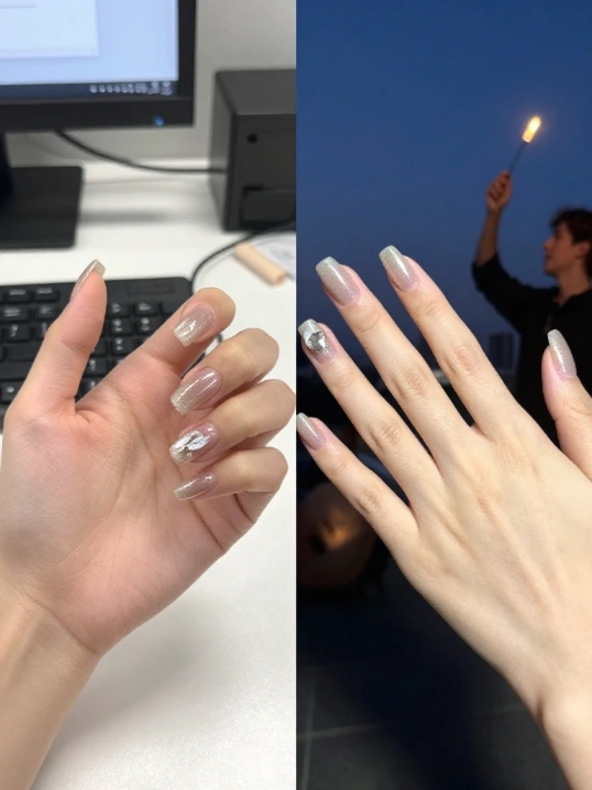 Elegant Sparkly Winter Nails for Every Occasion