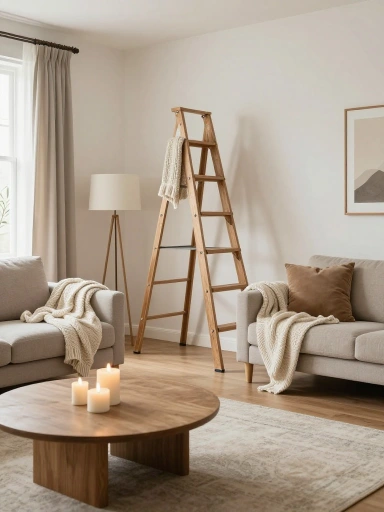 Elegant Living Room Christmas Styling Ideas