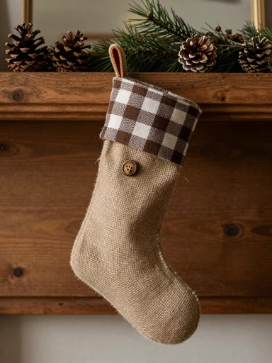 Rustic Farmhouse Christmas Stocking Designs