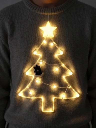 DIY Light-Up Ugly Sweater Designs