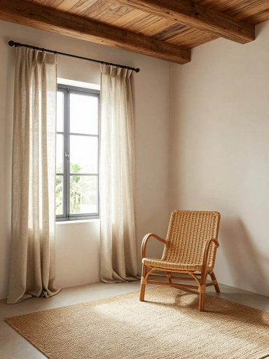 Natural Materials and Textures for a Lived-In Feel