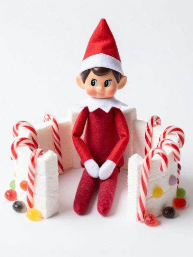 Candy and Snack-Themed Elf Ideas
