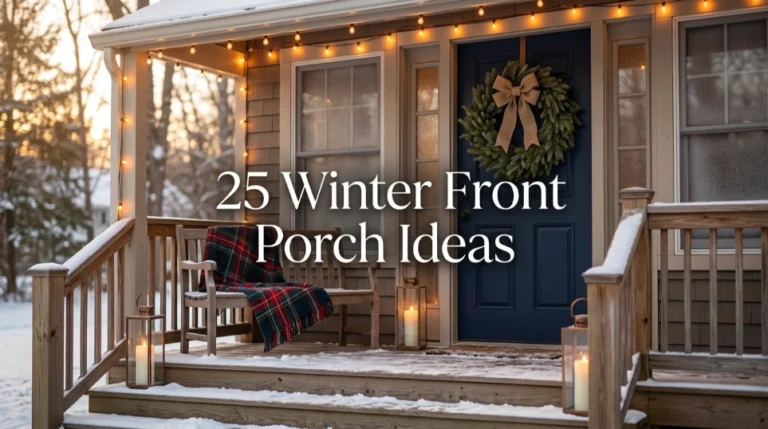 Winter Front Porch Ideas