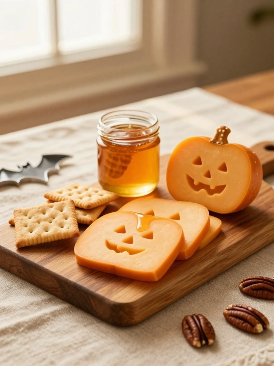 Halloween Cheese and Crackers