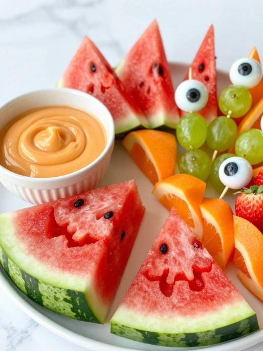 Halloween Fruit Snack Ideas