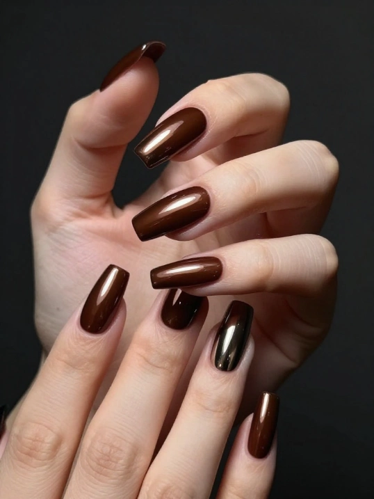 Long October Nail Designs